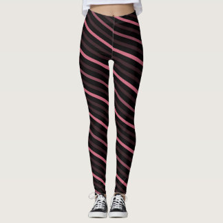 Leggings Diagonale - Rose