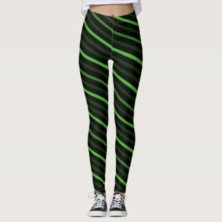 Leggings Diagonale - Vert