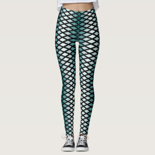 Leggings Diamant Ombre turquoise