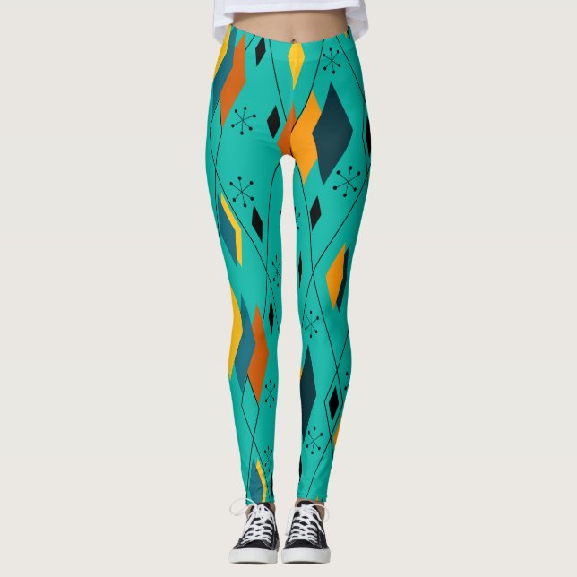 Leggings Diamants atomiques (Devant)