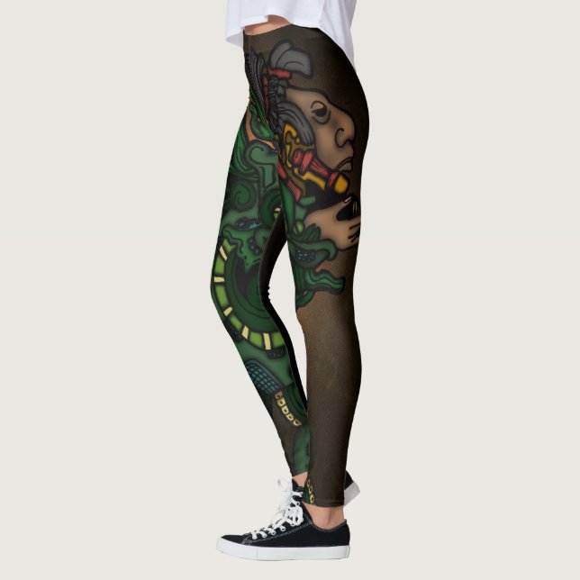 Leggings Dieu du Serpent Maya (Gauche)