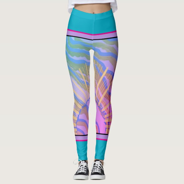 Leggings - Dimensional Abstract (Devant)