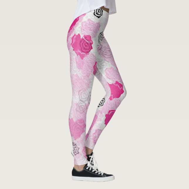 Leggings d'impression cardiaque (Droite)
