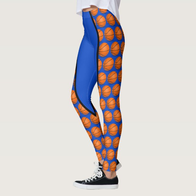 Leggings d'impression de basket-ball (Gauche)