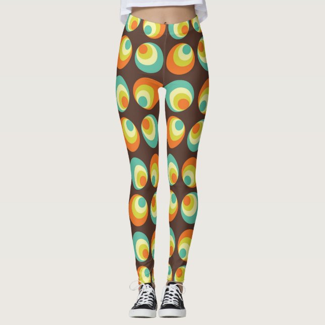 Leggings Disco les années 70 60s Retro Pop Culture (Devant)