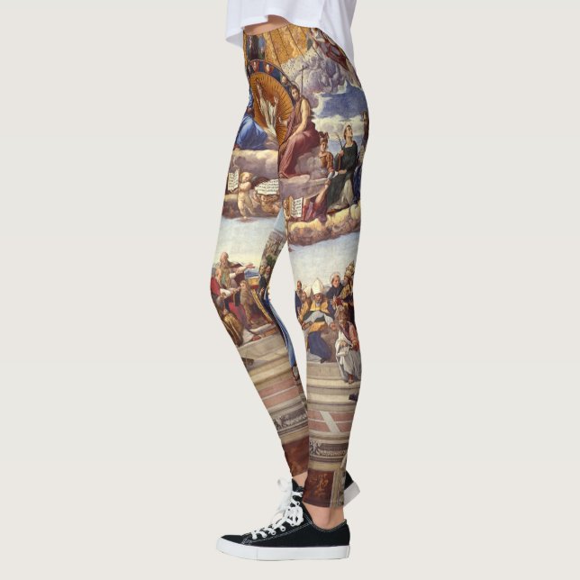 Leggings Disputation du Saint Sacrement par Raphael (Gauche)