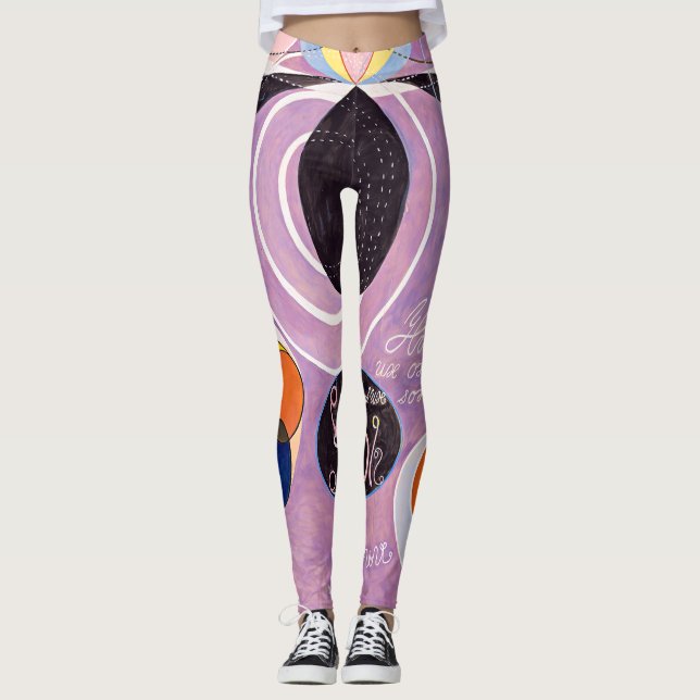 Leggings Dix Plus Grandes, No 6, Adultes | Hilma af Klint | (Devant)