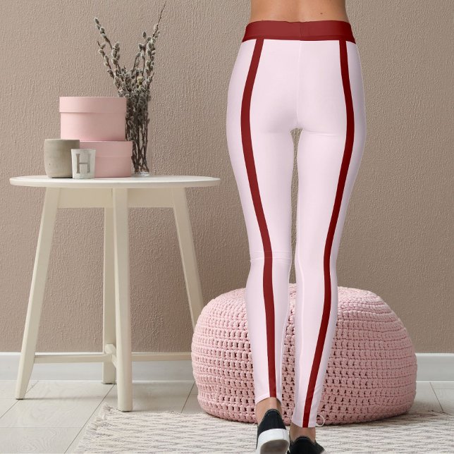 Leggings DIY Pet Lover Cat Mom BFF Pink Red Valentine's Day (Créateur téléchargé)