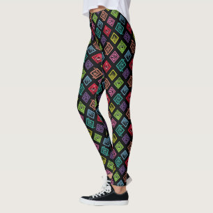 Leggings DJ Scooby-Doo Motif