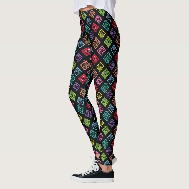 Leggings DJ Scooby-Doo Motif (Gauche)