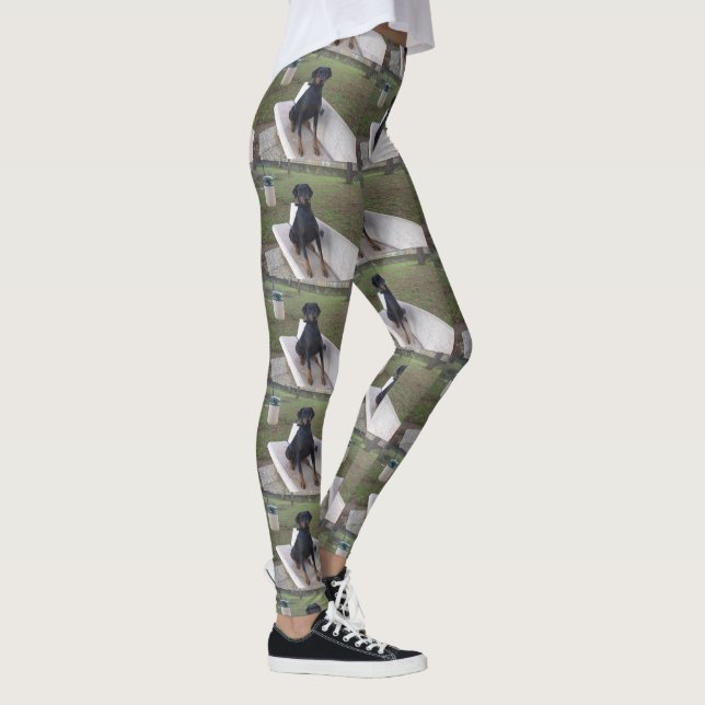 Leggings doberman pinting (Droite)