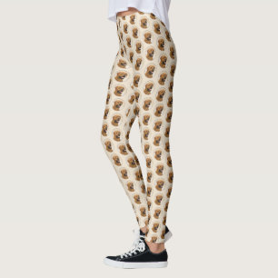 Leggings Dogue de Bordeaux Peinture - Cute Original Chien A