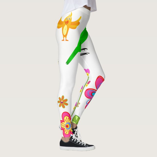 Leggings d'oiseau (Droite)
