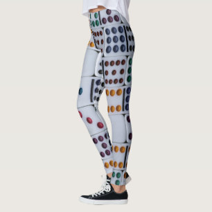 Leggings Dominos Numéros Jeu