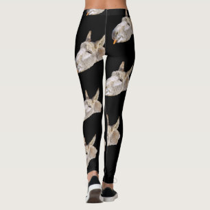 Leggings Donkey appelé Carottes, Noir