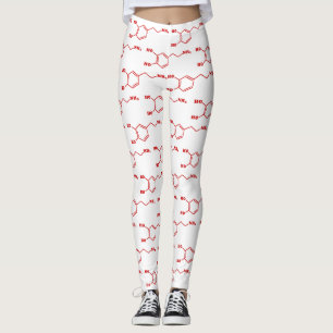 Leggings Dopamine formule chimique moléculaire