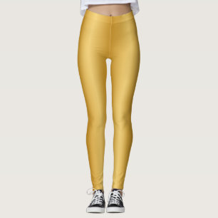 Leggings D'or brillant