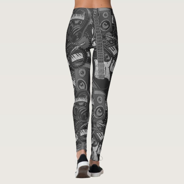 leggings d'orchestre fou (Dos)