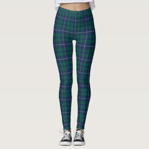 Leggings Douglas Scottish Tartan Plaid