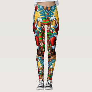 Leggings Douleur de Noël moche