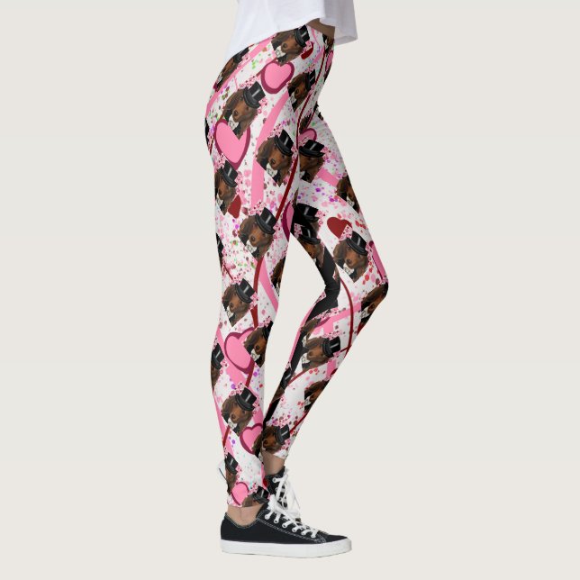 LEGGINGS DOXIE ROUX AUX CHEVEUX LONGS      (Droite)