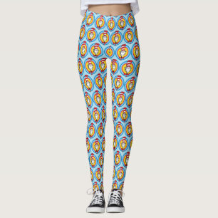 Leggings Dr Seuss Chat dans le graphique de la tête du Ca
