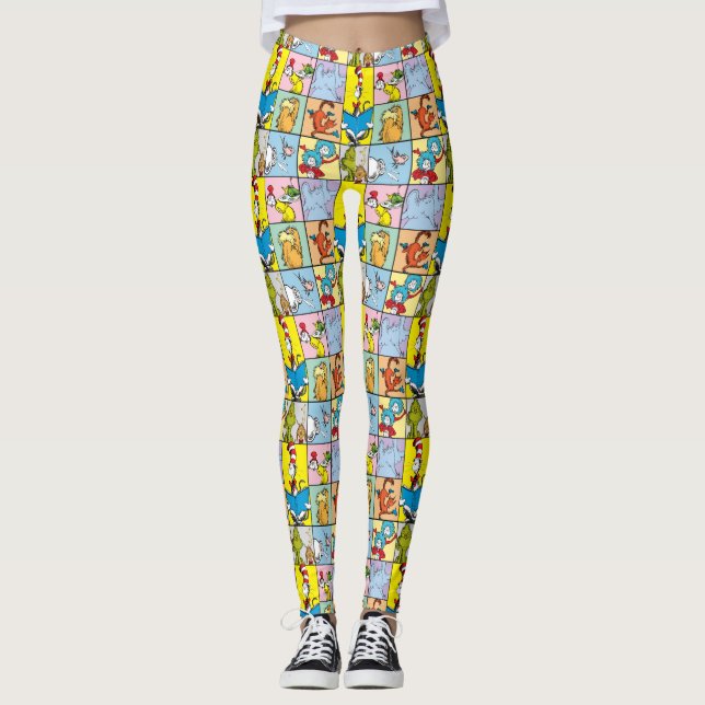 Leggings Dr Seuss | Graphique Histoires (Devant)