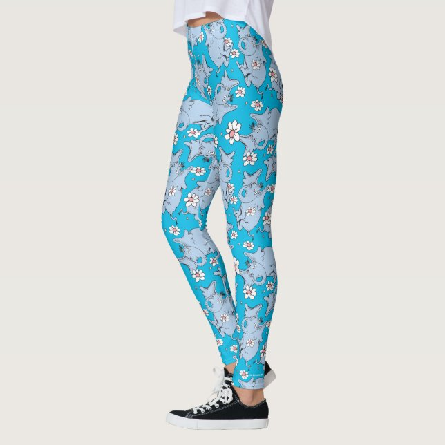 Leggings Dr Seuss Horton Entend un Qui (Gauche)