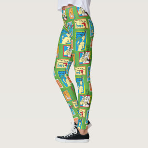 Leggings Dr. Seuss Les œufs verts au jambon citations d'his