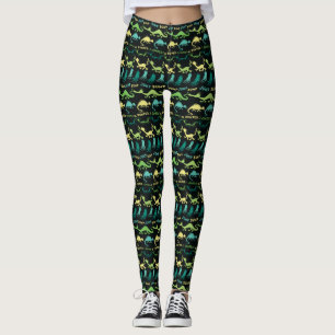 Leggings Dr. Seuss modèle Halloween "Bump Jump"