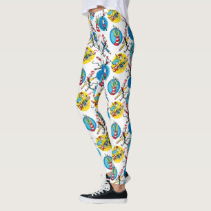 Leggings Dr. Seuss Personnages au crayon motif