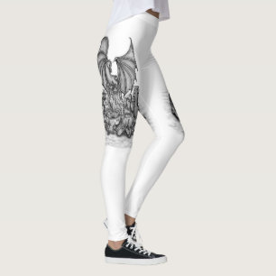 Leggings Dragon avec Zombie