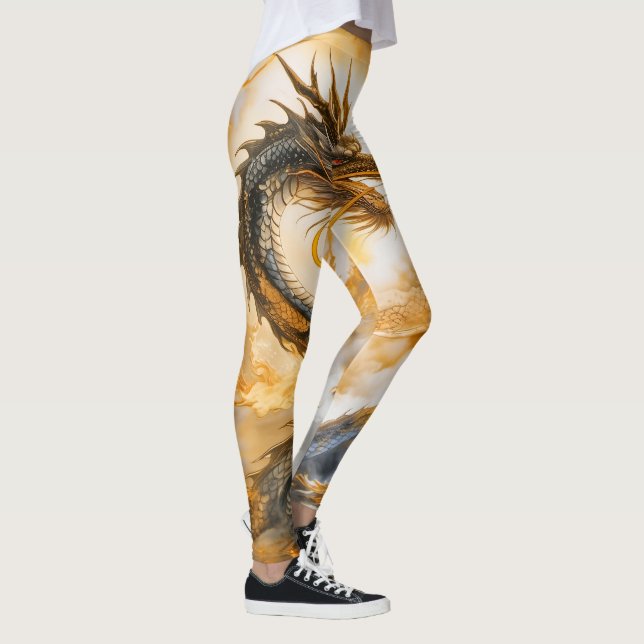 Leggings Dragon chinois (Droite)