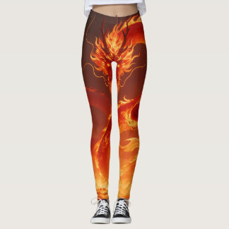 Leggings Dragon de Feu Ardente | Dragon de Flamme Mythique 
