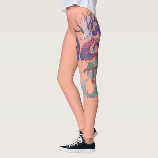 Leggings Dragon, dépôt (Gauche)