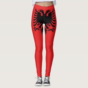 Leggings Drapeau albanais patriotique