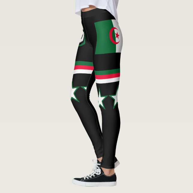 Leggings Drapeau Algérie (Gauche)