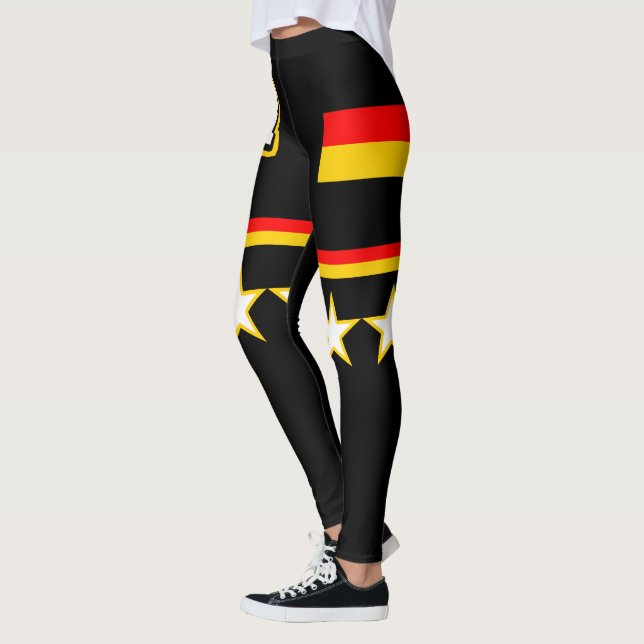 Leggings Drapeau Allemagne (Gauche)
