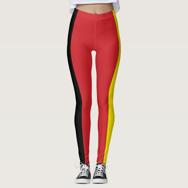 Leggings Drapeau allemand (Devant)