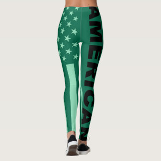 Leggings Drapeau américain couleur rétro #6