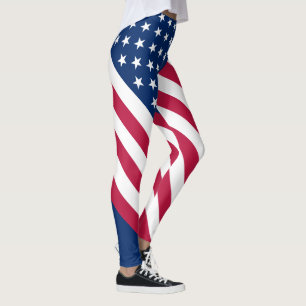 Leggings Drapeau américain patriotique