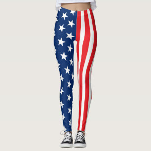 Leggings Drapeau américain patriotique Stars & Stripes Amer