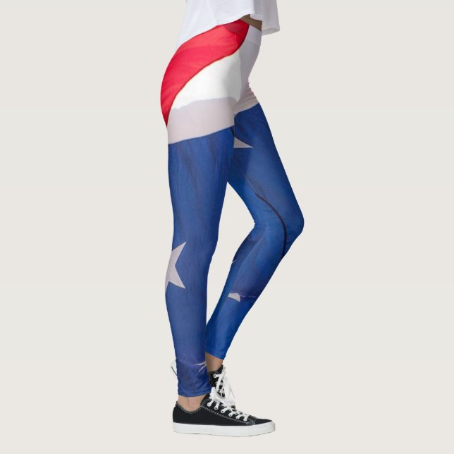 Leggings Drapeau américain | Zazzle_Growshop. (Droite)