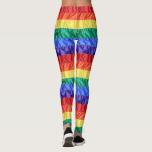 Leggings Drapeau arc-en-ciel bandes gay pride LGBT LGBTQ