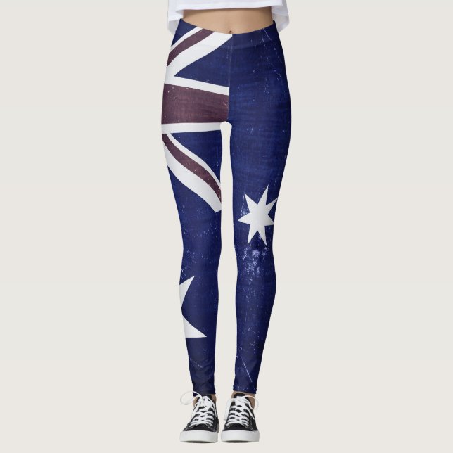 Leggings Drapeau Australie (Devant)