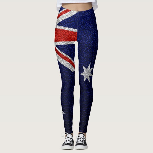 Leggings Drapeau Australie #2 (Devant)