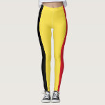Leggings Drapeau belge<br><div class="desc">Ce dessin présente le drapeau national de la Belgique (officiellement le Royaume de Belgique), qui est un pays d'Europe occidentale. La Belgique est bordée par la Pays-Bas au nord, l'Allemagne à l'est, le Luxembourg au sud-est, la France au sud-ouest et la mer du Nord au nord-ouest. Bruxelles est la plus...</div>