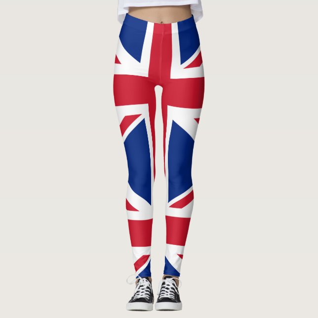 Leggings Drapeau britannique (Devant)