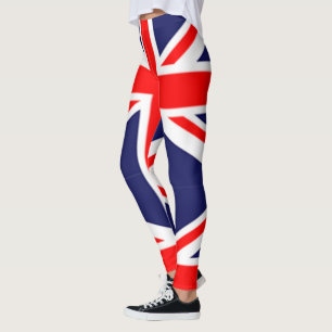 Leggings Drapeau britannique rouge bleu blanc Union Jack