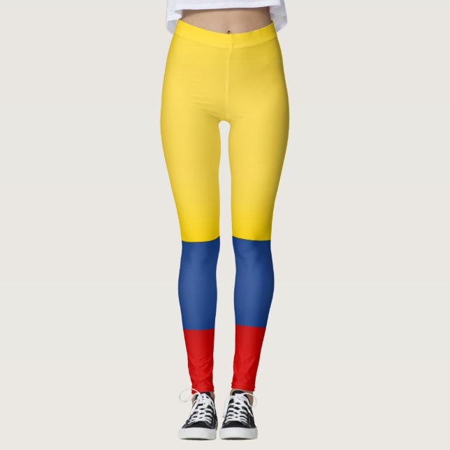 Leggings Drapeau Colombie cool (Devant)